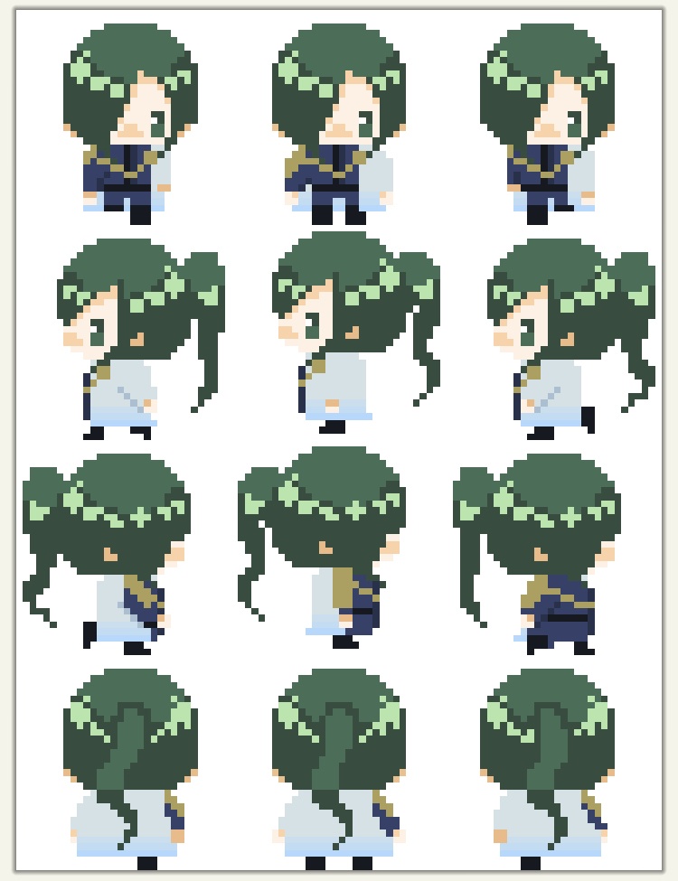 刀剣乱舞キャラアバター(ピクスク向け