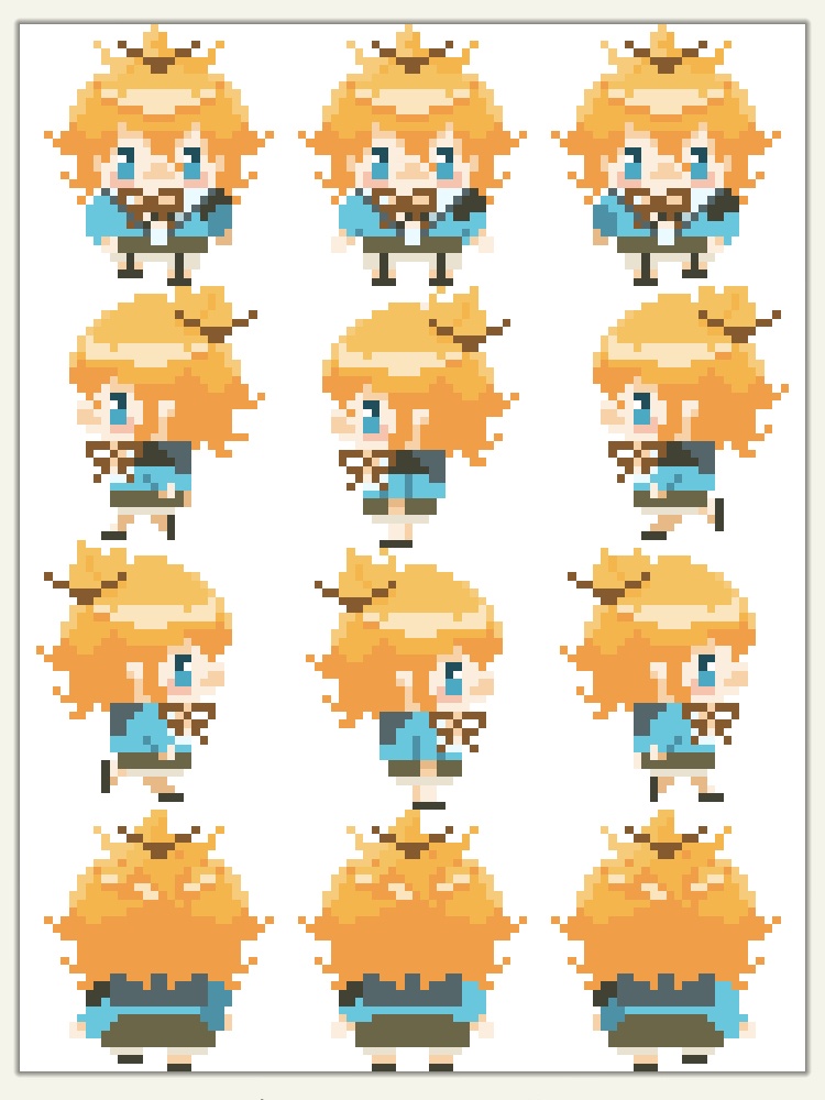 刀剣乱舞キャラアバター(ピクスク向け