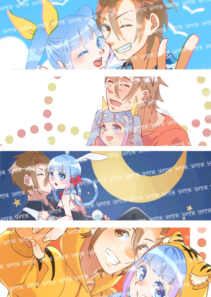 週一おてきりイラスト集「WEEKEND BOX」