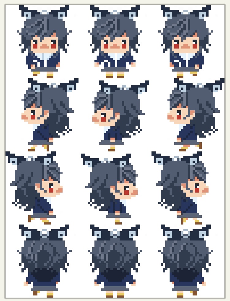 しんけんキャラアバター2(ピクスク向け