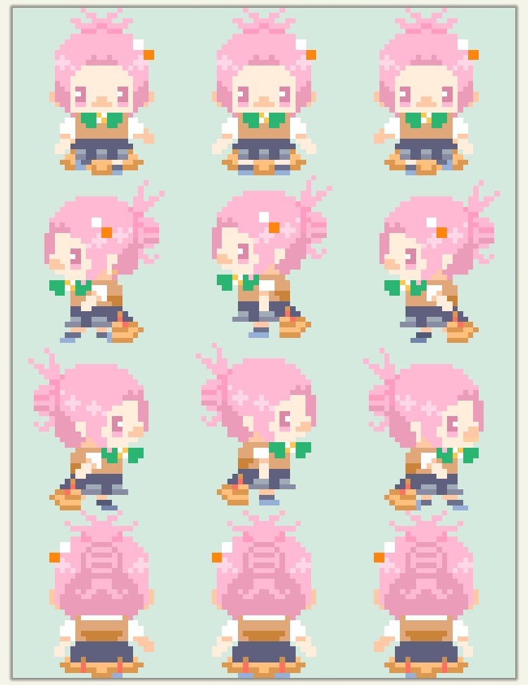 しんけんキャラアバター2(ピクスク向け