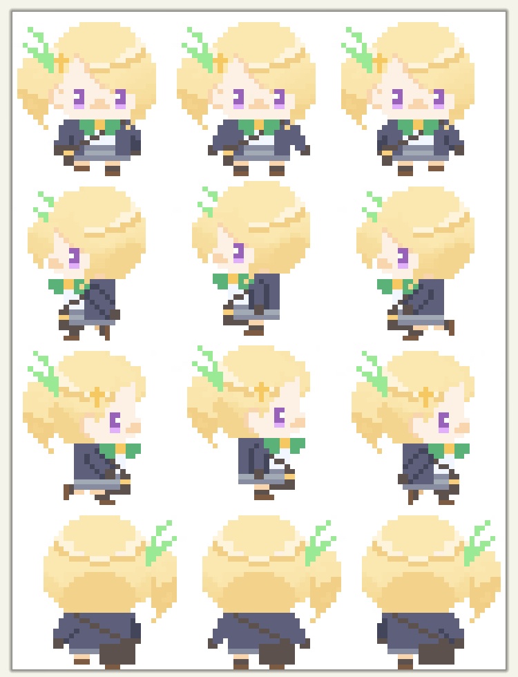 しんけんキャラアバター2(ピクスク向け