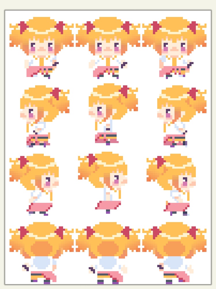 しんけんキャラアバター2(ピクスク向け