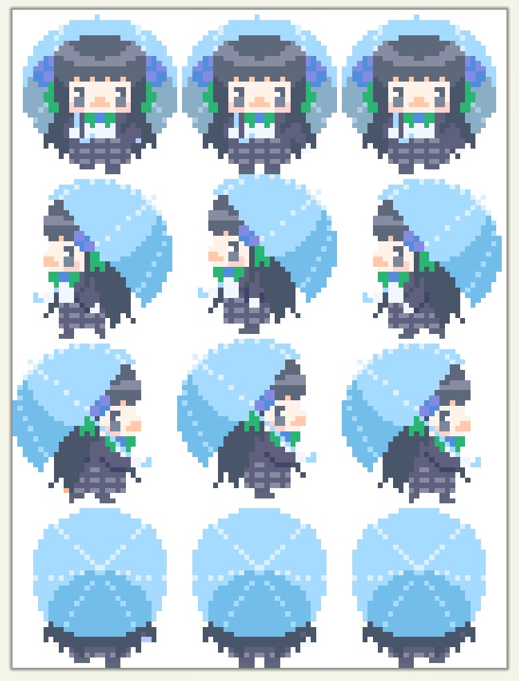 しんけんキャラアバター2(ピクスク向け