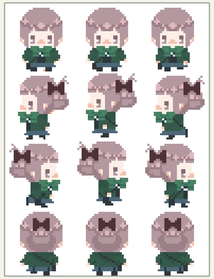 しんけんキャラアバター2(ピクスク向け