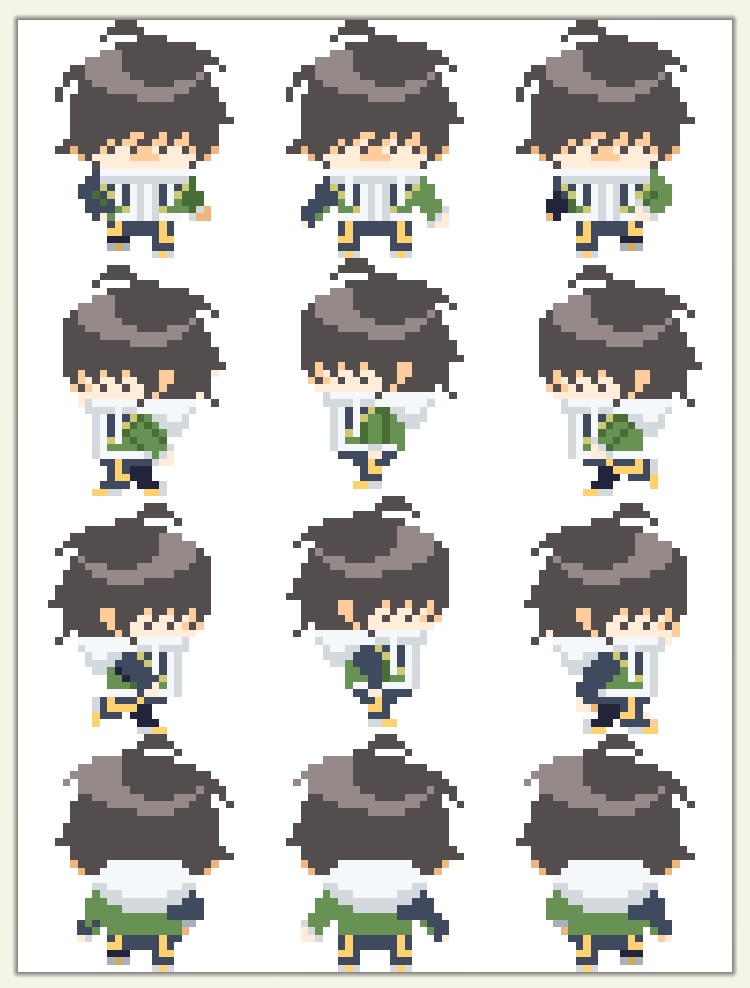 刀剣乱舞キャラアバター2(ピクスク向け