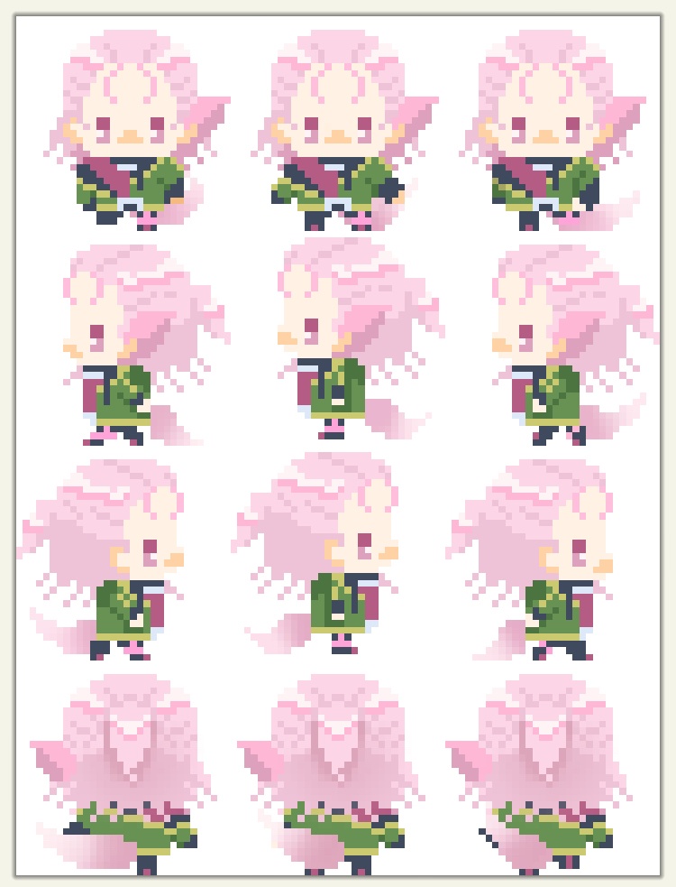 刀剣乱舞キャラアバター2(ピクスク向け