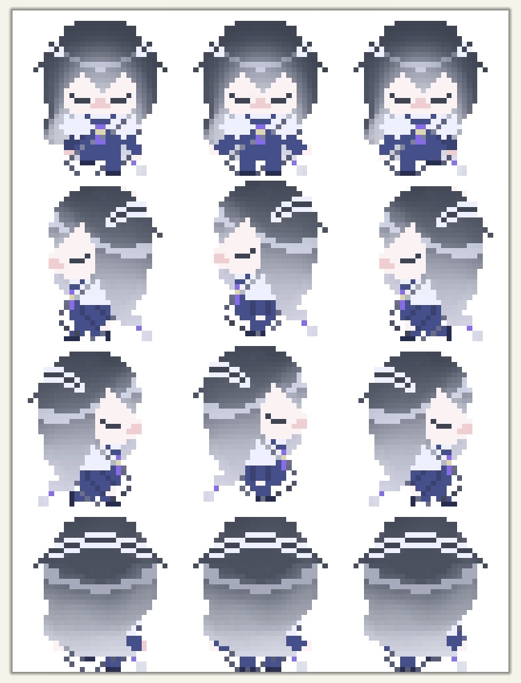 刀剣乱舞キャラアバター2(ピクスク向け