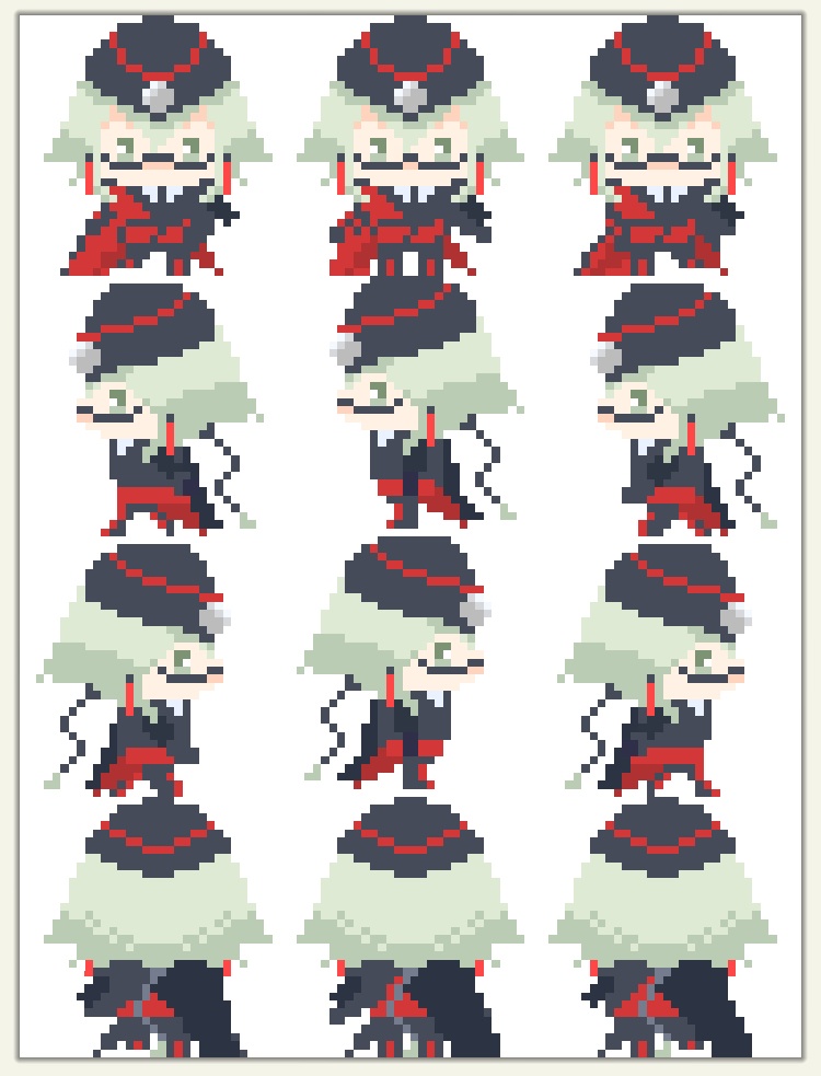 刀剣乱舞キャラアバター2(ピクスク向け