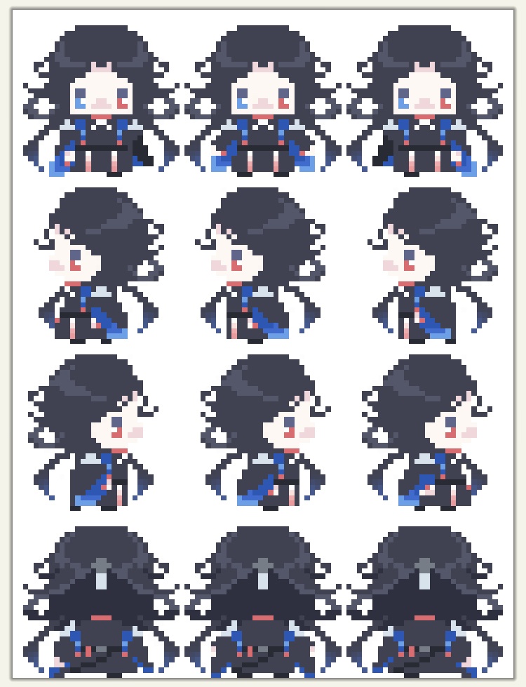 刀剣乱舞キャラアバター2(ピクスク向け