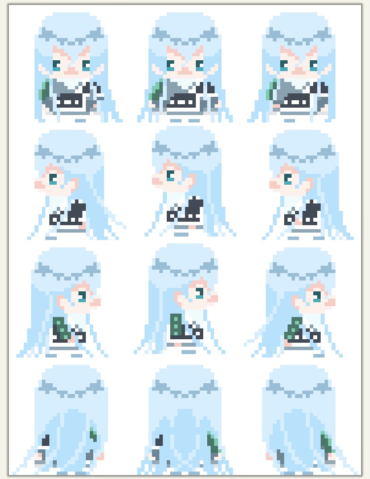 刀剣乱舞キャラアバター2(ピクスク向け