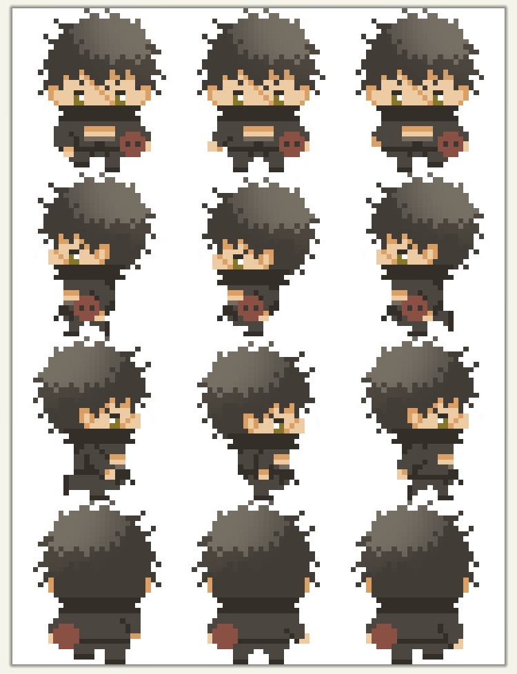 刀剣乱舞キャラアバター2(ピクスク向け