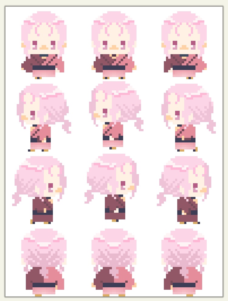 刀剣乱舞キャラアバター3(ピクスク向け