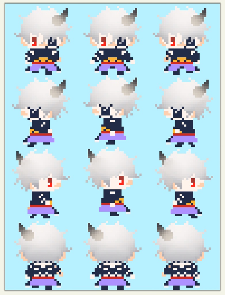 刀剣乱舞キャラアバター3(ピクスク向け