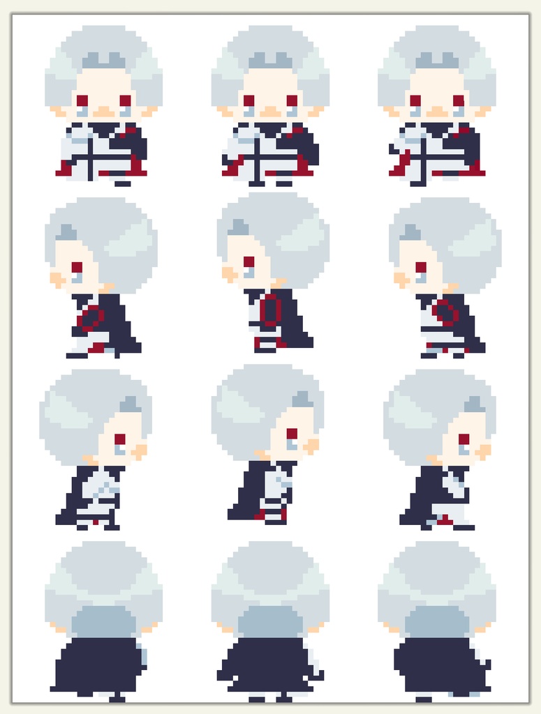 刀剣乱舞キャラアバター3(ピクスク向け