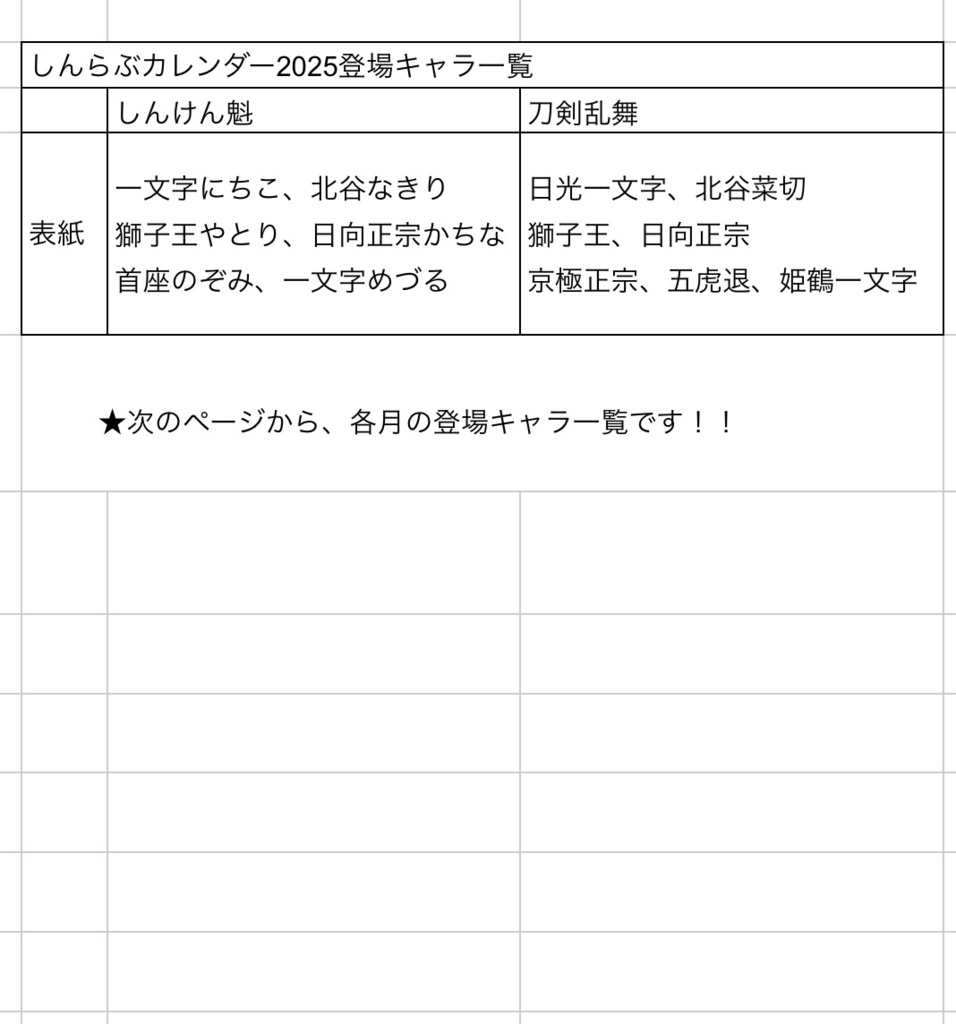 ★SALE★【2025年度版】しんらぶカレンダー