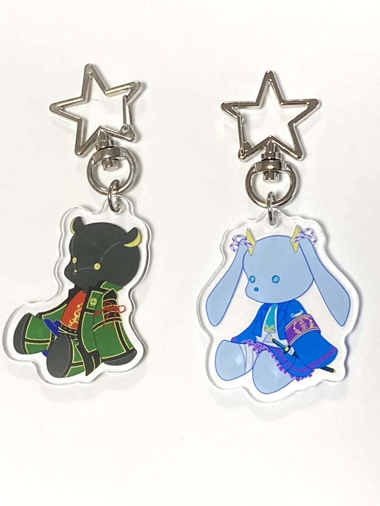 【おてきり】しんらぶアクキー3【うさくま】