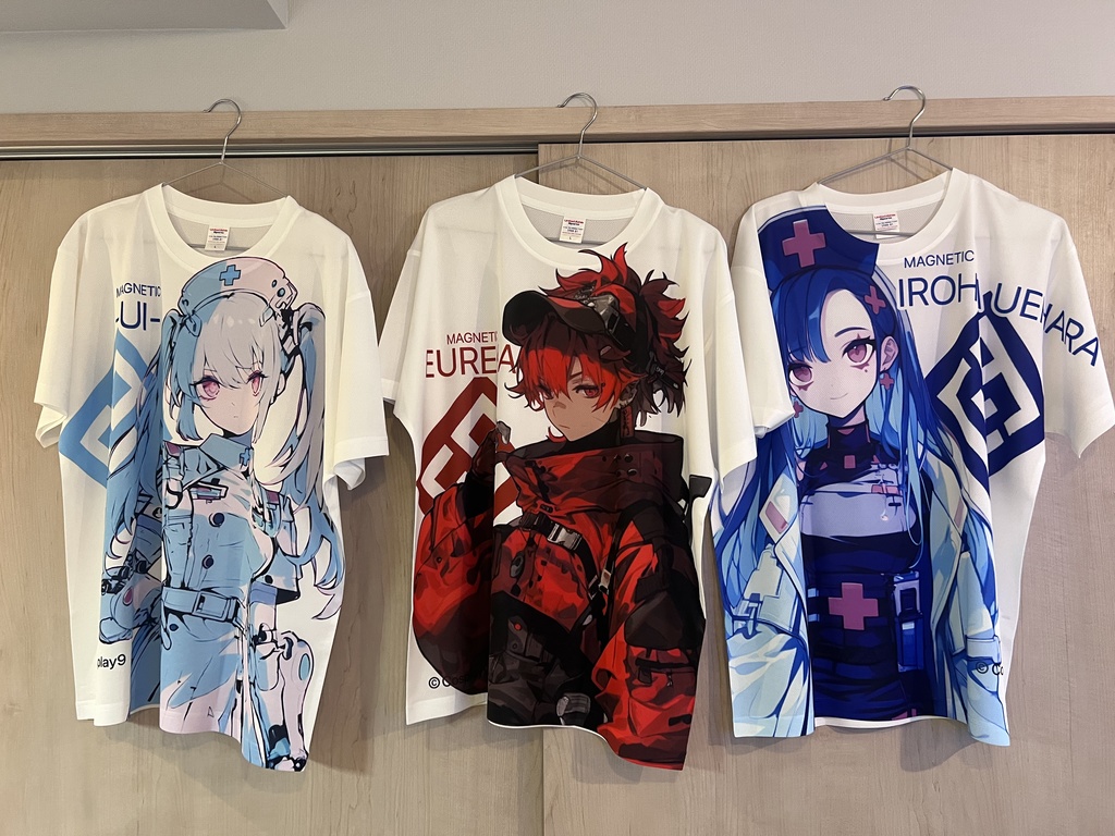 MAGNETIC _UI_ フルグラTシャツ