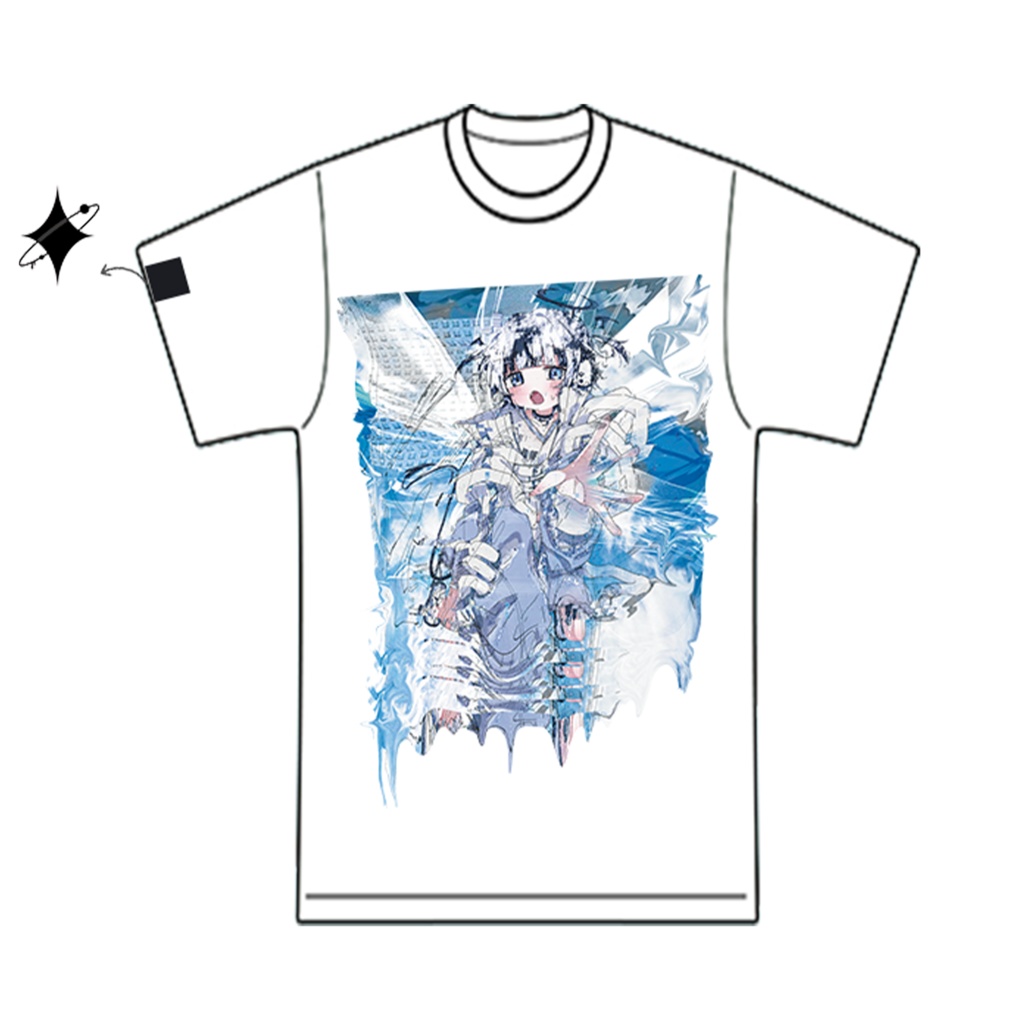 melt more白Tシャツ