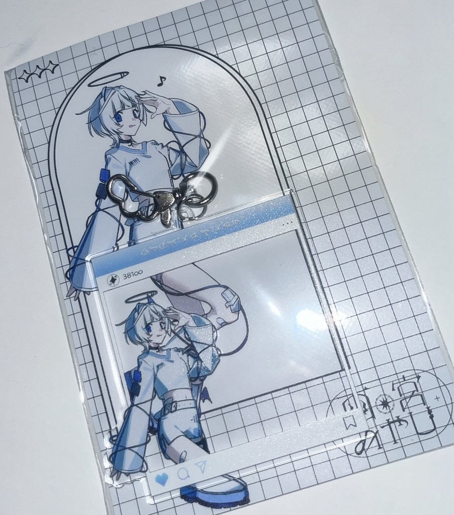 おでかけ未来人アクリルキーホルダー