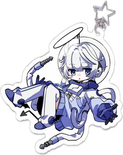 無重力381ooアクリルキーホルダー