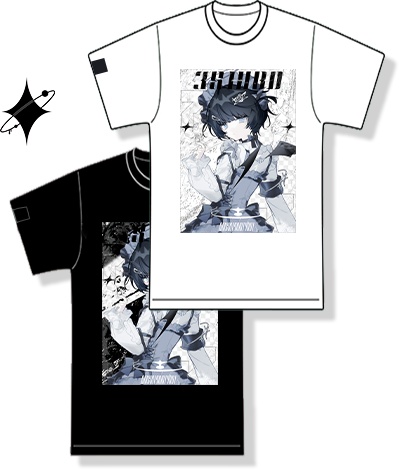 _381HBD_白/黒Tシャツ