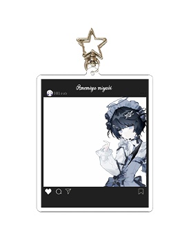 おでかけ堕天使アクリルキーホルダー