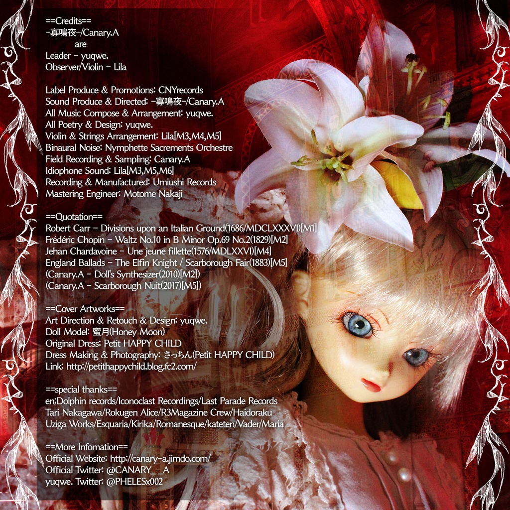 【FREE】西洋幻想寡曲集 La lune livre d'or