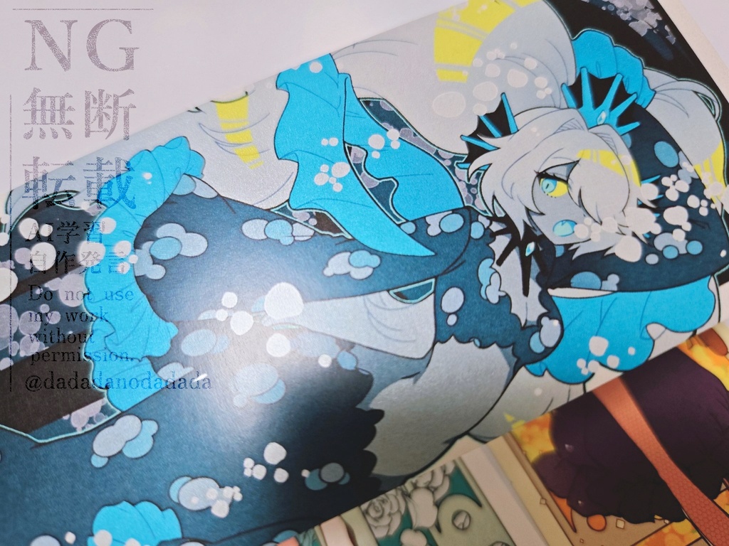 【オリジナル】一次創作ミュシャ風カード【匿名配送】