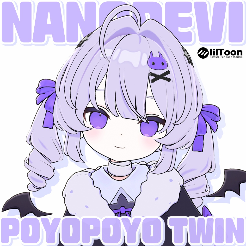 ꒰Nanodevi꒱ Poyopoyo Twin Tail ♡