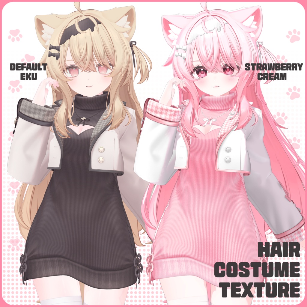 ꒰エク - Eku꒱ Strawberry Cream Makeup + blendshape ♡