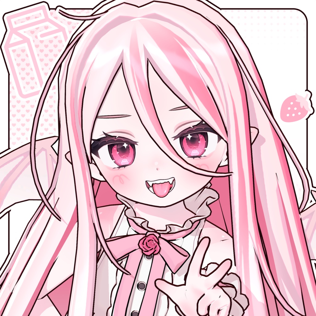 ꒰Nochica - ノーチカ꒱ Milkberry Makeup ♡