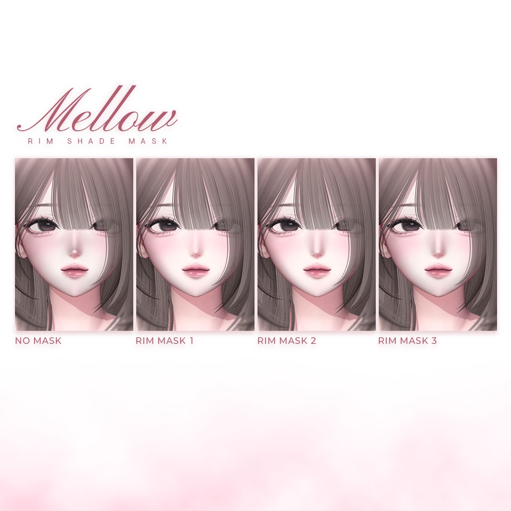 OPEN SALE! ꒰海咲 -Misaki-꒱ Mellow Makeup + Body Texture + Material + blendshape ♡