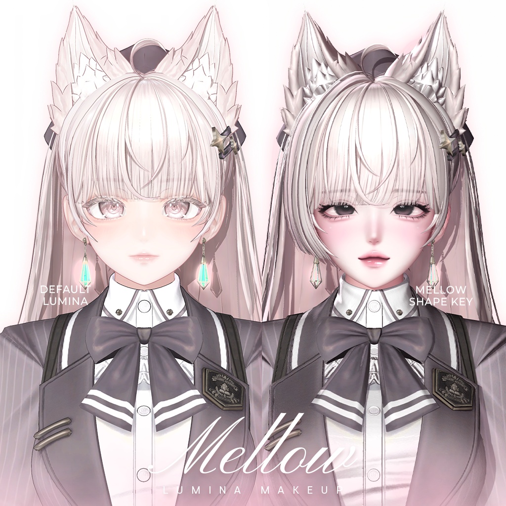 ꒰ルミナ -Lumina-꒱ Mellow Makeup + Body Texture + Material + blendshape ♡