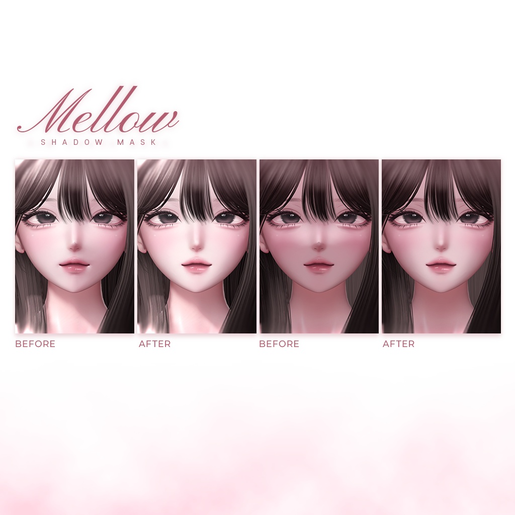 ꒰ルミナ -Lumina-꒱ Mellow Makeup + Body Texture + Material + blendshape ♡