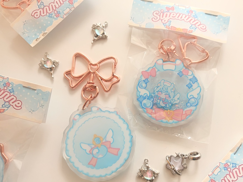 〚原神〛 シグウィン グリッターオイルアクキー