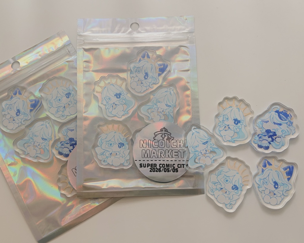 〚原神〛 フリーナ フォカロルス アクリルシェイカーセット