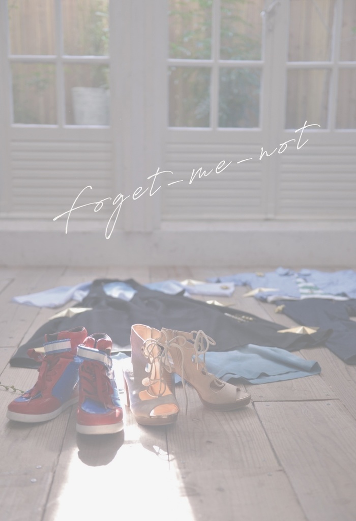 一条シン&如月ルヰ Photo book『Foget-me-not』