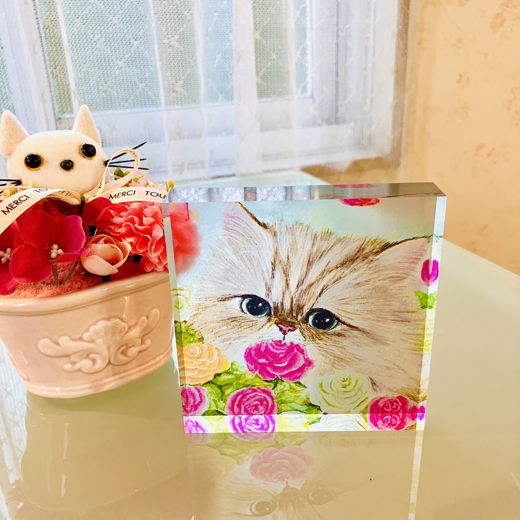 Rose Whisper アクリルブロック