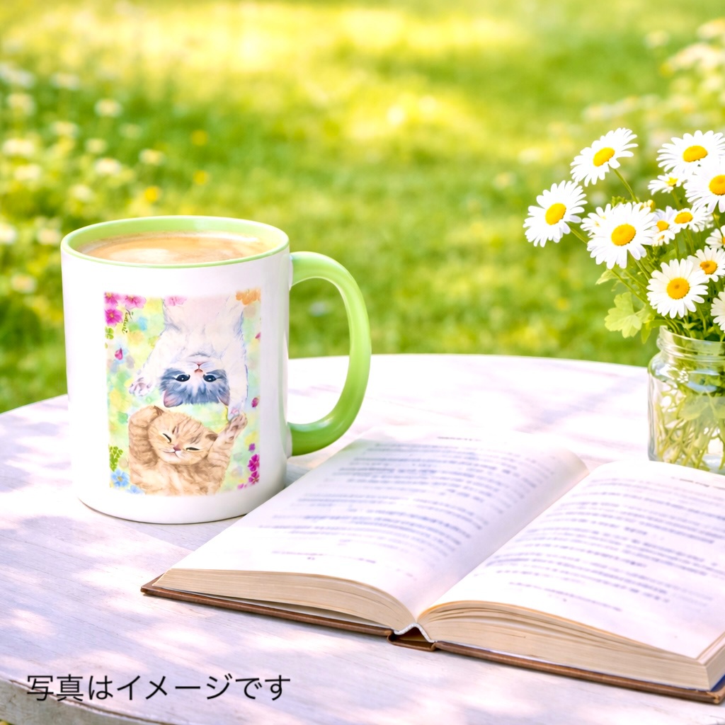 手をつなごう マグカップ