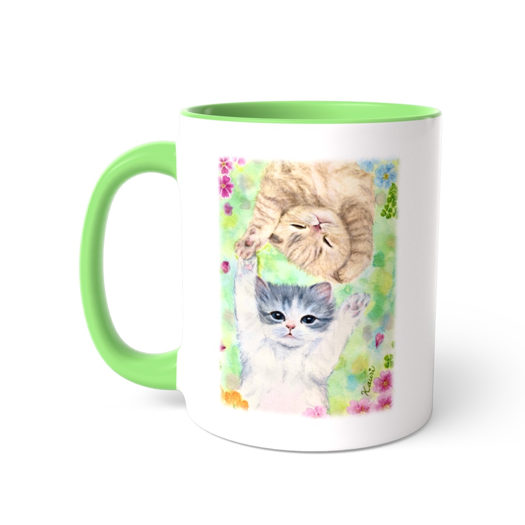 手をつなごう マグカップ