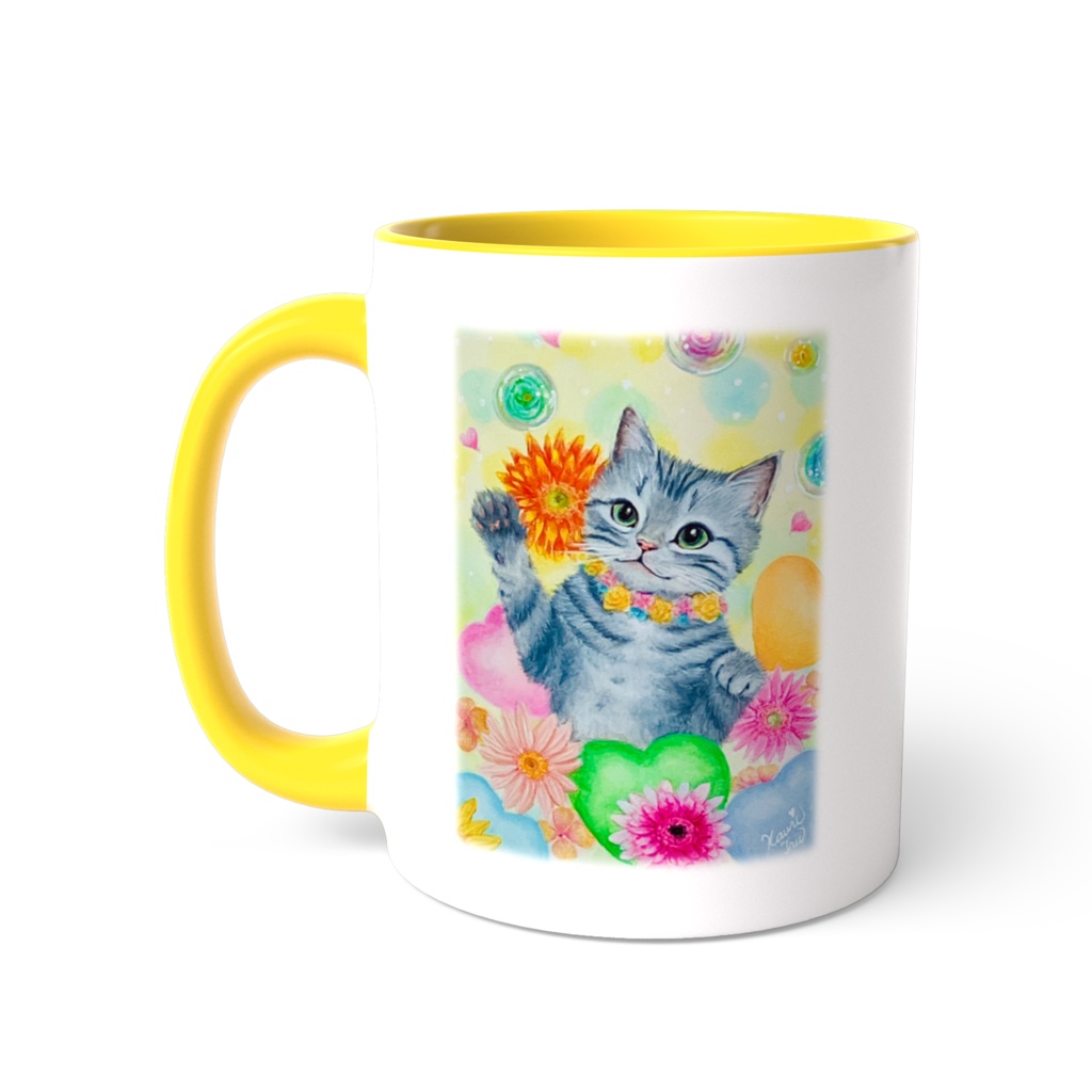 きみに贈るハッピージャグリング マグカップ