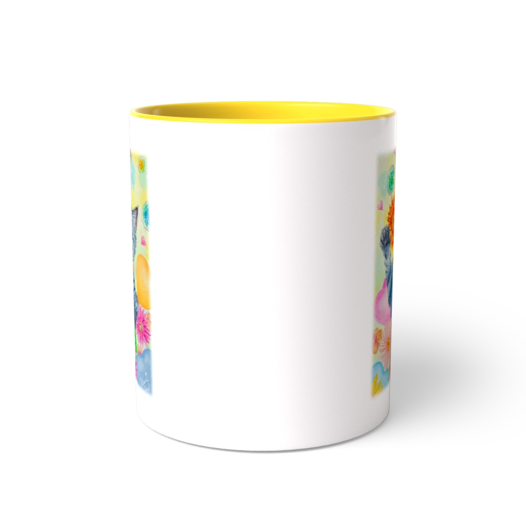 きみに贈るハッピージャグリング マグカップ