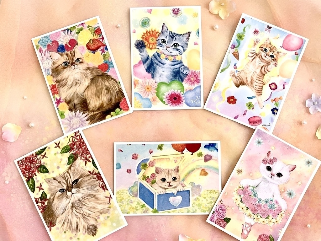 Kauri Tree オリジナルポストカード6枚組セット