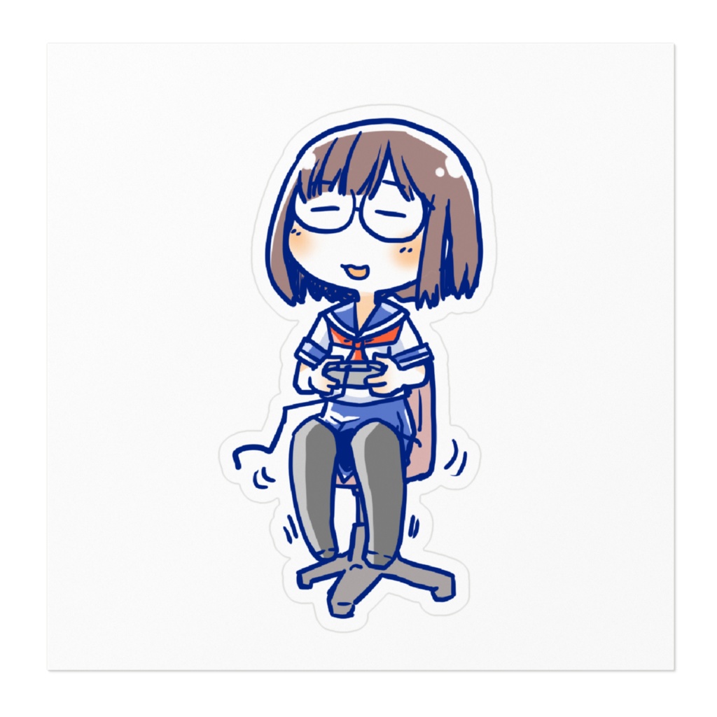 花沢ねこ ステッカー(4)