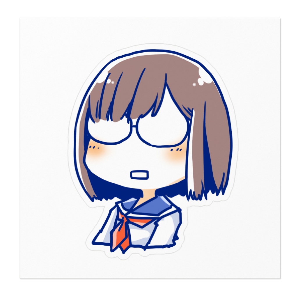 花沢ねこ ステッカー(5)