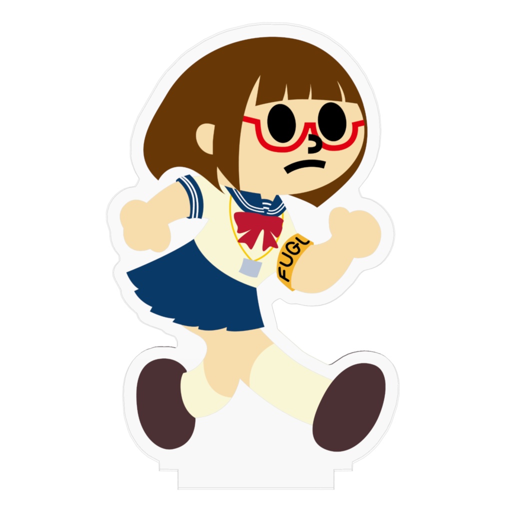 とびだしハナズワ アクリルフィギュア(70x70mm)