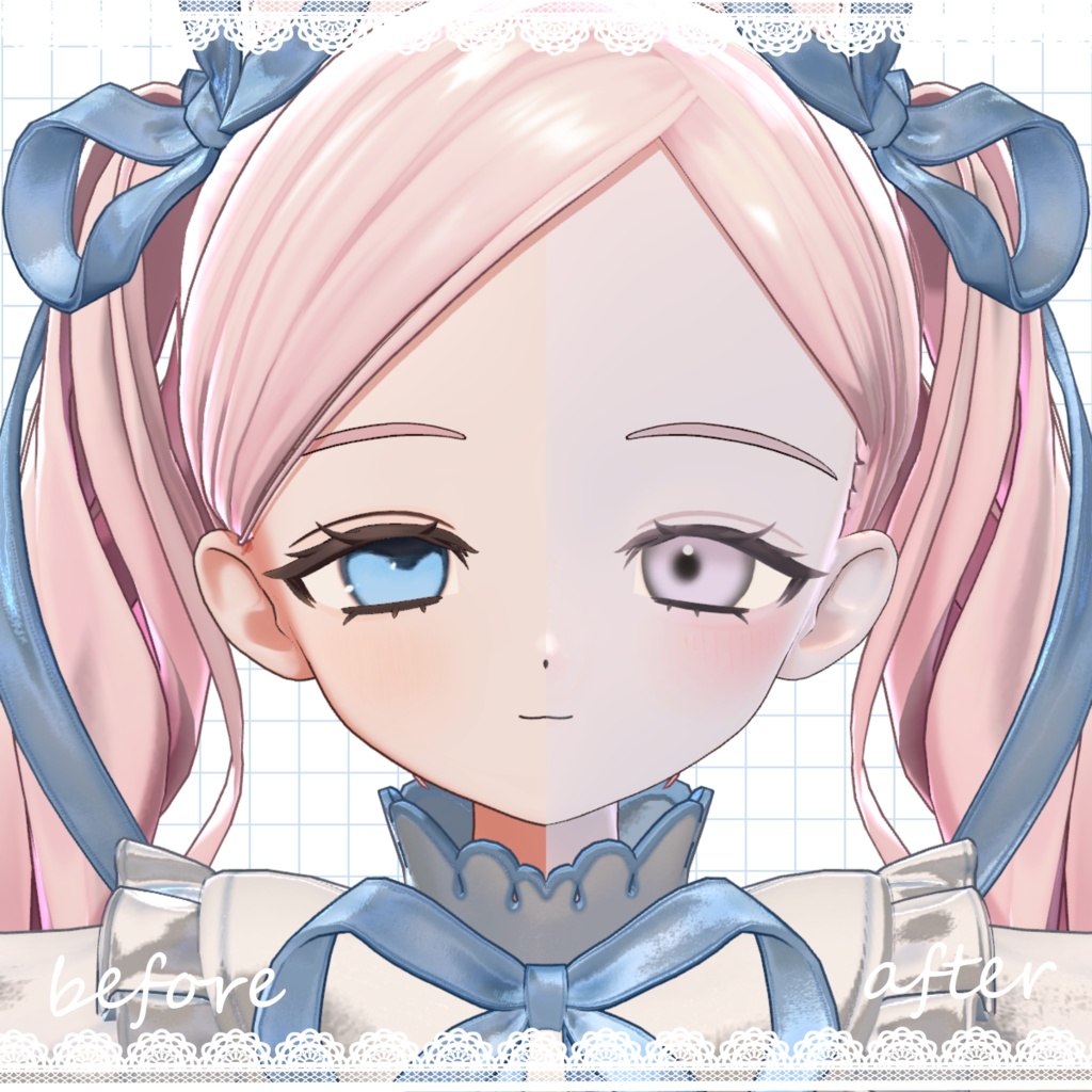 【Free / 無料】フィユエ専用eye&body&make texture