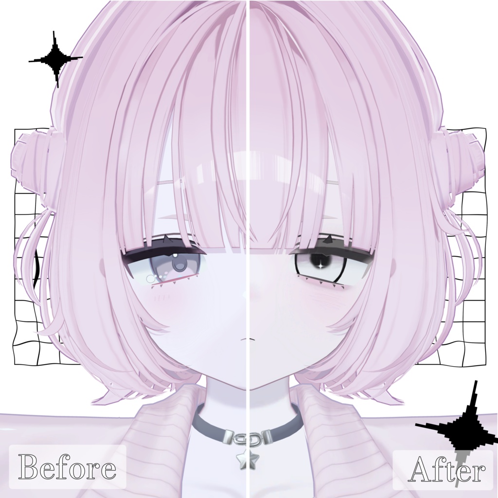 【うらら -Urara-専用】eye&make&body texture