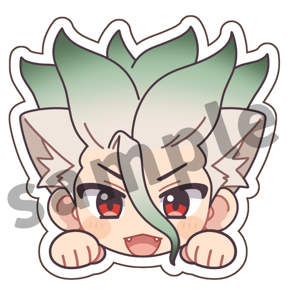 猫🚀くんのアクリルみまもりクリップ